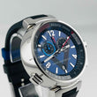 Load image into Gallery viewer, LOUIS VUITTON Tambour Regatta SZ9391 Q102D Quartz Blue Dial 46.8mm