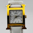 Load image into Gallery viewer, HERMES H Watch HH1.201 Quartz White Dial Women's Watch 21.0mm