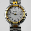 Load image into Gallery viewer, HERMES Profile 311133 Quartz Date White Dial Ladies Watch 26.3mm
