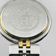 Load image into Gallery viewer, HERMES Profile 311133 Quartz Date White Dial Ladies Watch 26.3mm