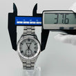 Load image into Gallery viewer, CITIZEN B690-S117518 Small Second Date Eco Drive Solar Silver White Dial 37.6mm