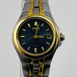 Load image into Gallery viewer, Citizen Eco-Drive E011-K15711 Date Navy Dial 2 Tone Analog Women's Watch 24.0mm