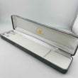 Load image into Gallery viewer, LONGINES 153 18K 750 Solid Gold Quartz Belt brown excellent condition 22.5cm