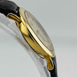 Load image into Gallery viewer, LONGINES 153 18K 750 Solid Gold Quartz Belt brown excellent condition 22.5cm
