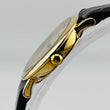 Load image into Gallery viewer, LONGINES 153 18K 750 Solid Gold Quartz Belt brown excellent condition 22.5cm