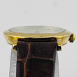 Load image into Gallery viewer, LONGINES 153 18K 750 Solid Gold Quartz Belt brown excellent condition 22.5cm