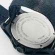 Load image into Gallery viewer, Traser 0131758 quartz day date Bezel and dial are black Belt has scratches and dirt 44.2mm