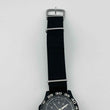 Load image into Gallery viewer, Traser 0131758 quartz day date Bezel and dial are black Belt has scratches and dirt 44.2mm