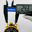 Load image into Gallery viewer, GaGa MILANO MANUALE48 N.19108 Black Men Wristwatch hand winding 48.0mm