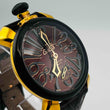 Load image into Gallery viewer, GaGa MILANO MANUALE48 N.30101 hand winding Brown men's Wristwatch 48.0mm