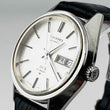 Load image into Gallery viewer, SEIKO KS HI-BEAT 5626-7110 AUTOMATIC daydate Black Belt 33..3mm