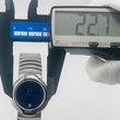 Load image into Gallery viewer, Danhill Millennium CC16050 Roman Numerals Cobalt Blue Dial 8000 Cleaned 227.mm