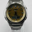 Load image into Gallery viewer, CASIO WVA-M640 Tough Solar Digital-Analog Multi Band 6 Gold Color 38.8mm