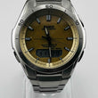 Load image into Gallery viewer, CASIO WVA-M640 Tough Solar Digital-Analog Multi Band 6 Gold Color 38.8mm