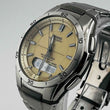 Load image into Gallery viewer, CASIO WVA-M640 Tough Solar Digital-Analog Multi Band 6 Gold Color 38.8mm