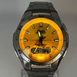 Load image into Gallery viewer, CASIO WVA-M640 Tough Solar Digital-Analog Multi Band 6 Gold Color 38.8mm