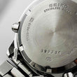 Load image into Gallery viewer, SEIKO 7T32-6E40 Quartz chronograph blue dial men's watch 36.8mm