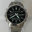 Load image into Gallery viewer, CASIO LINEAGE LCW-M300 tough Solar digital analog black dial 37.5mm