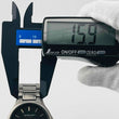 Load image into Gallery viewer, SEIKO Alba Quartz V743-7000 Titanium Day Date Battery Replaced Men's watch 31.9mm