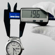 Load image into Gallery viewer, SEIKO 7N43-9080 Quartz white dial small scratches on bezel and straps 35.9mm