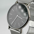 Load image into Gallery viewer, SKAGEN SKW6483 Quartz Titanium Men's Grey/Black Dial 39.7mm