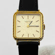 Load image into Gallery viewer, LONGINES 817 4333 Gold Square Hand-wound Ladies Watch 21.0mm