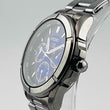 Load image into Gallery viewer, SEIKO Solar titanium V14J-0AE0 Dial Navy Men's Watch 34.0mm