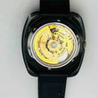 Load image into Gallery viewer, CITIZEN automatic 4-385241TA double-sided skeleton men's watch 31.3mm