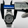 Load image into Gallery viewer, SEIKO 7B52-0AF0 Stainless steel GP solar radio white dial men's watch 35.0mm