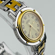 Load image into Gallery viewer, HERMES Ladies Quartz Clipper Combi CL4.220 Ivory Dial 23.8mm