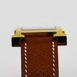 Load image into Gallery viewer, HERMES H Watch HH1.201 Quartz Leather Strap White Dial Women's Watches 21.0mm