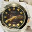 Load image into Gallery viewer, Citizen Reference 4-651979Y Windshield cloudy with scratches Belt damage 39.1mm