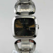 Load image into Gallery viewer, GUCCI 125.5 YA125507 Quartz Silver Brown Dial Analog Women's Watch 23.7mm