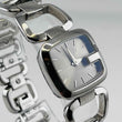 Load image into Gallery viewer, GUCCI 125.5 YA125507 Quartz Silver Brown Dial Analog Women's Watch 23.7mm