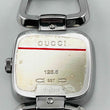 Load image into Gallery viewer, GUCCI 125.5 YA125507 Quartz Silver Brown Dial Analog Women's Watch 23.7mm