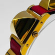 Load image into Gallery viewer, HERMES Medor ME1 201 quartz 〇Y Belt Studs Watch Red Belt 22.9mm