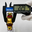 Load image into Gallery viewer, HERMES Medor ME1 201 quartz 〇Y Belt Studs Watch Red Belt 22.9mm