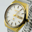 Load image into Gallery viewer, CITIZEN CRYSTRON 4-730445TA Quartz Windshield damaged day date of the week 35.6