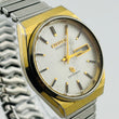 Load image into Gallery viewer, CITIZEN CRYSTRON 4-730445TA Quartz Windshield damaged day date of the week 35.6
