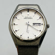 Load image into Gallery viewer, SEIKO KING QUARTZ 0852-8025 white dial day date 32.1mm