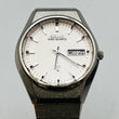 Load image into Gallery viewer, SEIKO KING QUARTZ 0852-8025 white dial day date 32.1mm