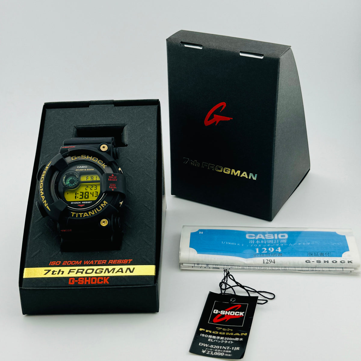 【G-SHOCK】CACIO フロッグマン　DW-8201NＴ G-SHOCK プレミア商品・保証なし・電池交換済 Gショック ジー