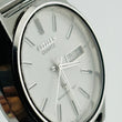 Load image into Gallery viewer, CITIZEN 4-730135 Y GN -4W-S Quartz Day Date There is a small scratch 36.7mm