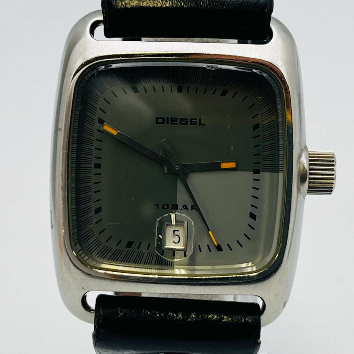 Amazon.com: Diesel Double Down Silicone Three-Hand Analog