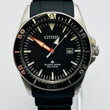 Load image into Gallery viewer, CITIZEN E168-S081483 Eco Drive Solar Diverse Black Men's Watch 45.2mm