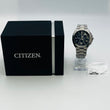 Load image into Gallery viewer, Citizen Atessa Eco Drive E610-T018505 Titanium Solar Chronograph Men's Black Dial Watch 41.0mm