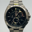 Load image into Gallery viewer, Citizen Atessa Eco Drive E610-T018505 Titanium Solar Chronograph Men's Black Dial Watch 41.0mm