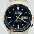 Load image into Gallery viewer, CITIZEN Eco Drive EXCEED H100-T010164 Solar Day of the week, date display 38.2mm