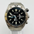 Load image into Gallery viewer, Citizen Promaster Black H112-T016651 Air Diver 200M Solar Super Titanium 42.8mm Excellent condition