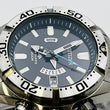 Load image into Gallery viewer, Citizen Promaster Black H112-T016651 Air Diver 200M Solar Super Titanium 42.8mm Excellent condition